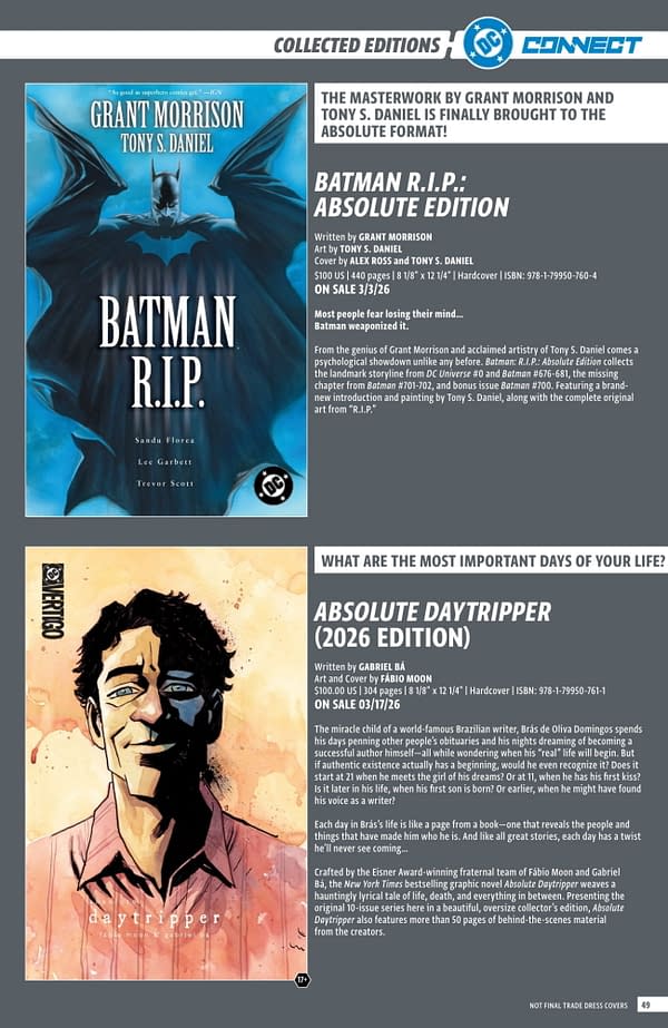 DC Comics' September 2025 Full Solicits - More Than Just Batman #1
