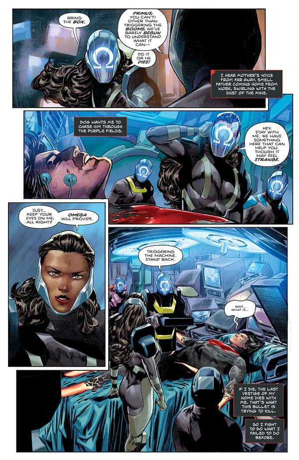 Interior preview page from Absolute Superman #9