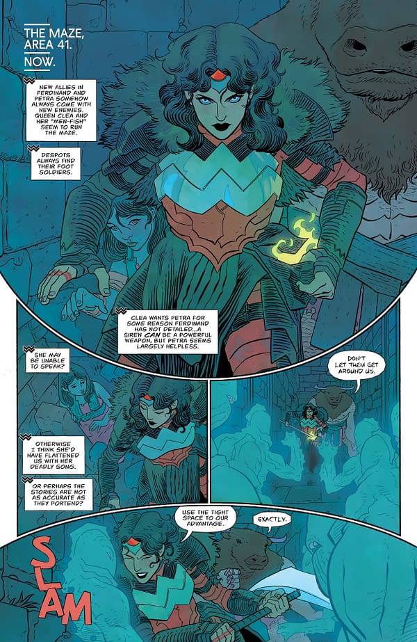 Interior preview page from Absolute Wonder Woman #10