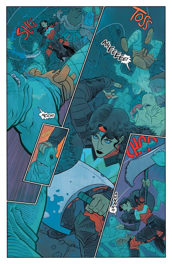 Interior preview page from Absolute Wonder Woman #10