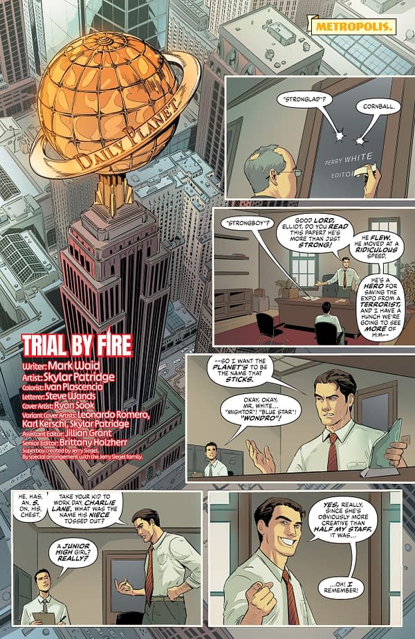 Interior preview page from Action Comics #1088