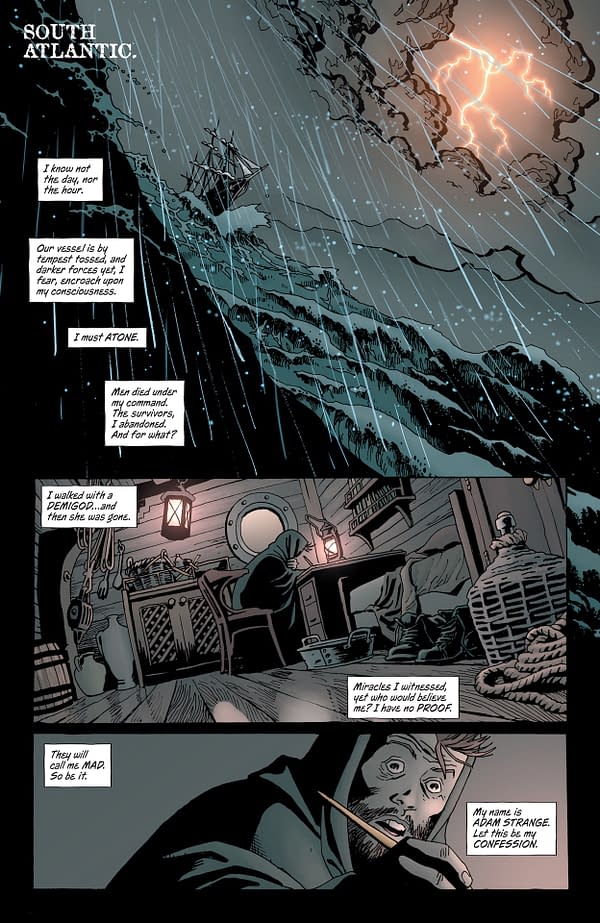 Interior preview page from Batman: Gotham by Gaslight - A League for Justice #1