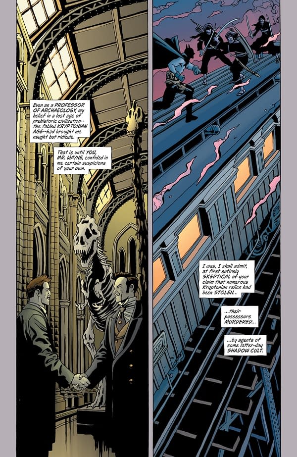 Interior preview page from Batman: Gotham by Gaslight - A League for Justice #1