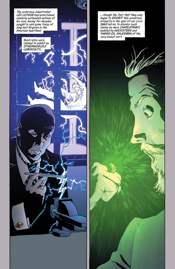 Interior preview page from Batman: Gotham by Gaslight - A League for Justice #1