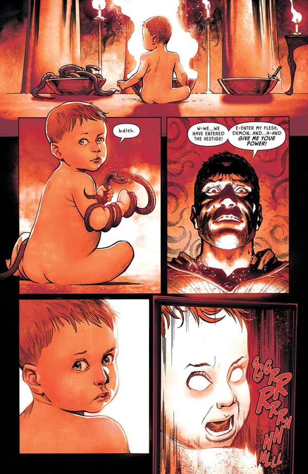 Interior preview page from Batman and Robin #23