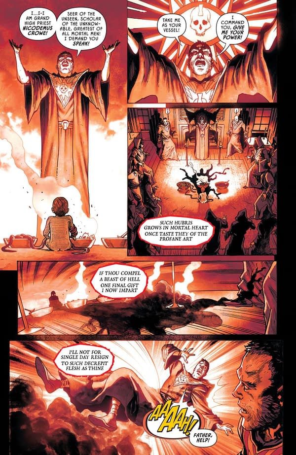 Interior preview page from Batman and Robin #23