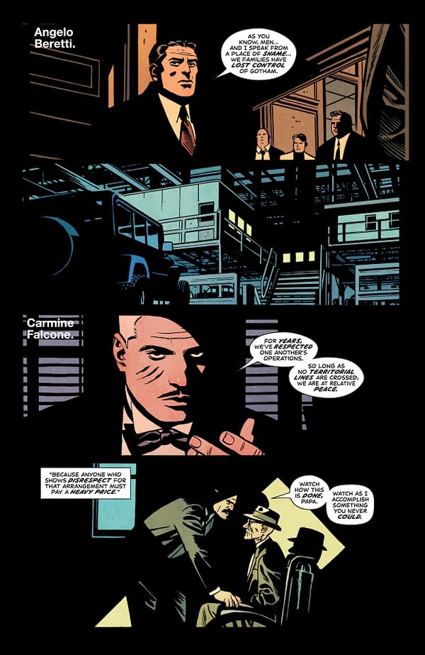 Interior preview page from Batman and Robin: Year One #9