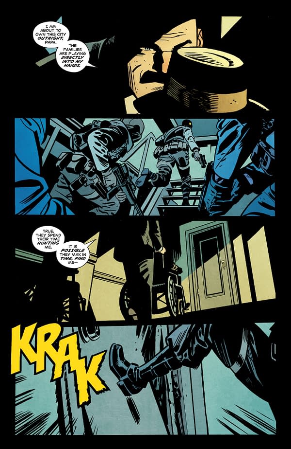 Interior preview page from Batman and Robin: Year One #9