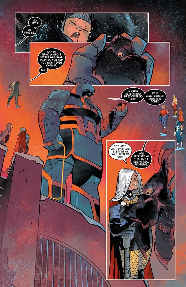 Interior preview page from DC vs. Vampires; World War V #11