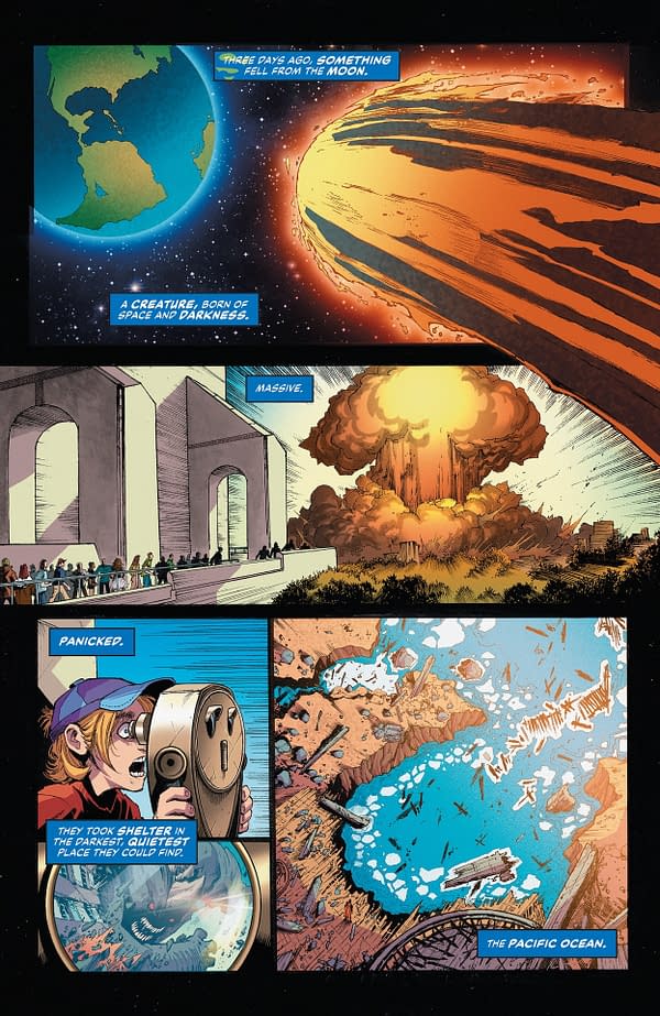 Interior preview page from DC's Kal-El-Fornia Love #1