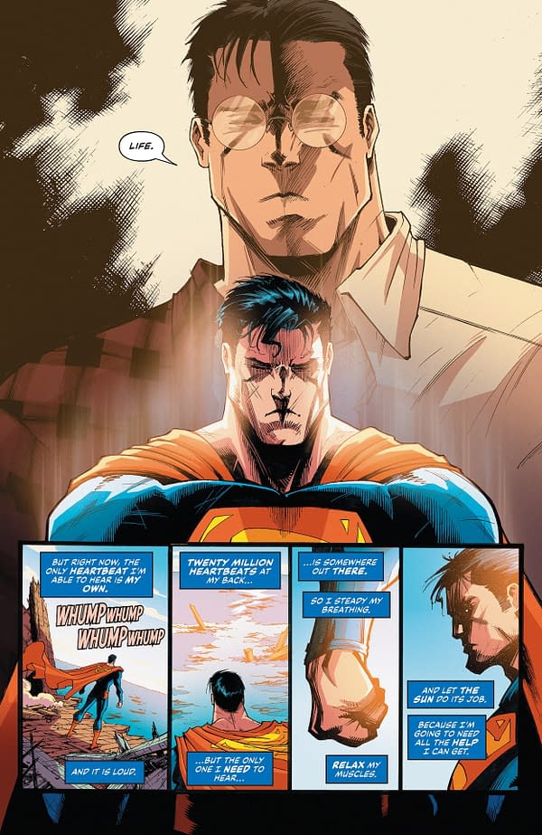 Interior preview page from DC's Kal-El-Fornia Love #1