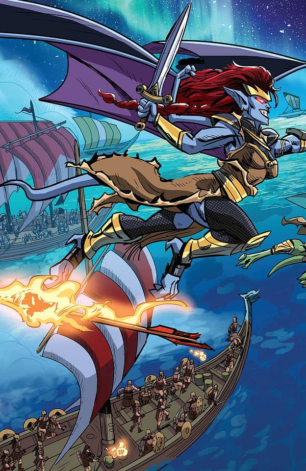 Interior preview page from Gargoyles: Demona #2