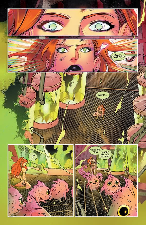 Interior preview page from Gotham City Sirens: Unfit for Orbit #3