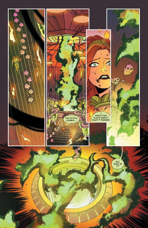 Interior preview page from Gotham City Sirens: Unfit for Orbit #3