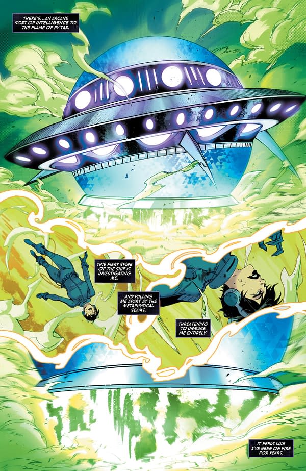 Interior preview page from Gotham City Sirens: Unfit for Orbit #4