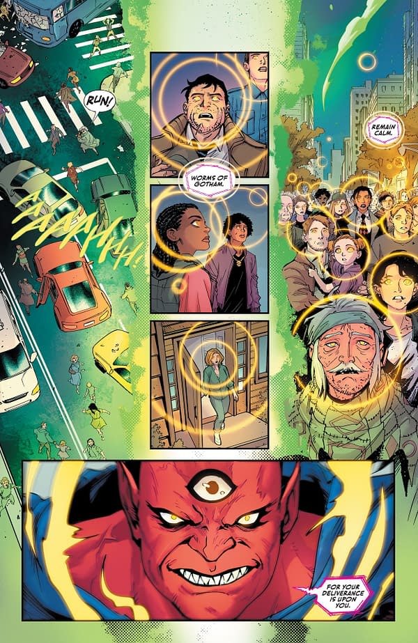 Interior preview page from Gotham City Sirens: Unfit for Orbit #4