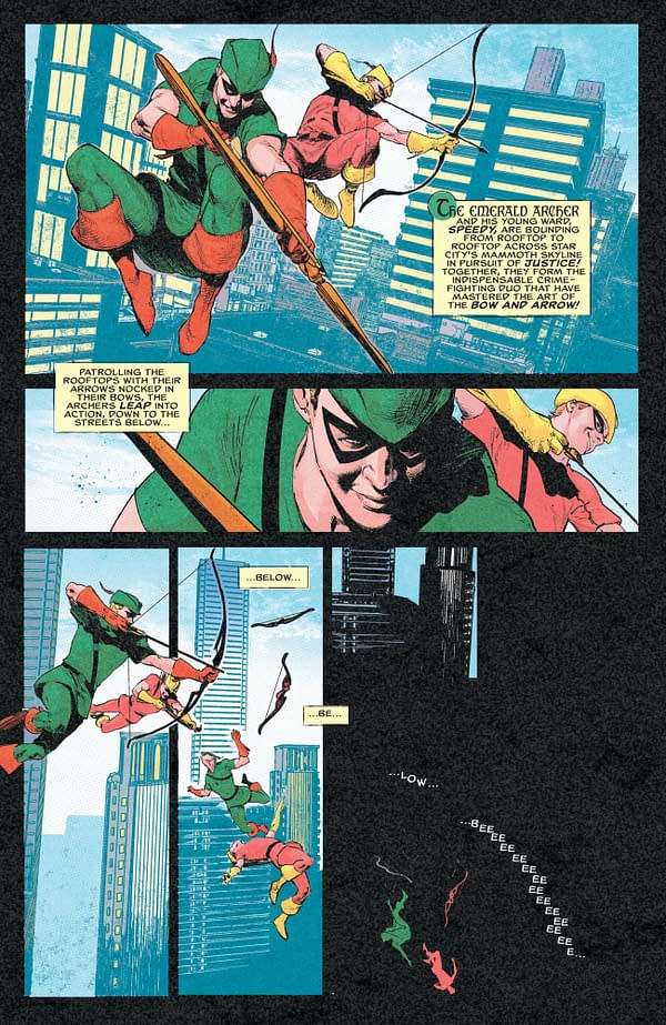 Interior preview page from Green Arrow #26