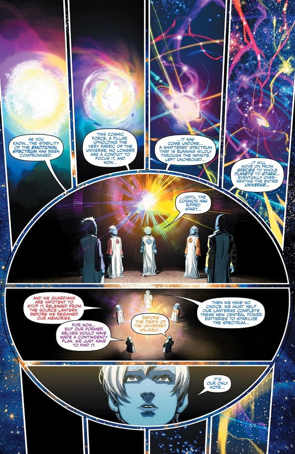 Interior preview page from Green Lantern #25