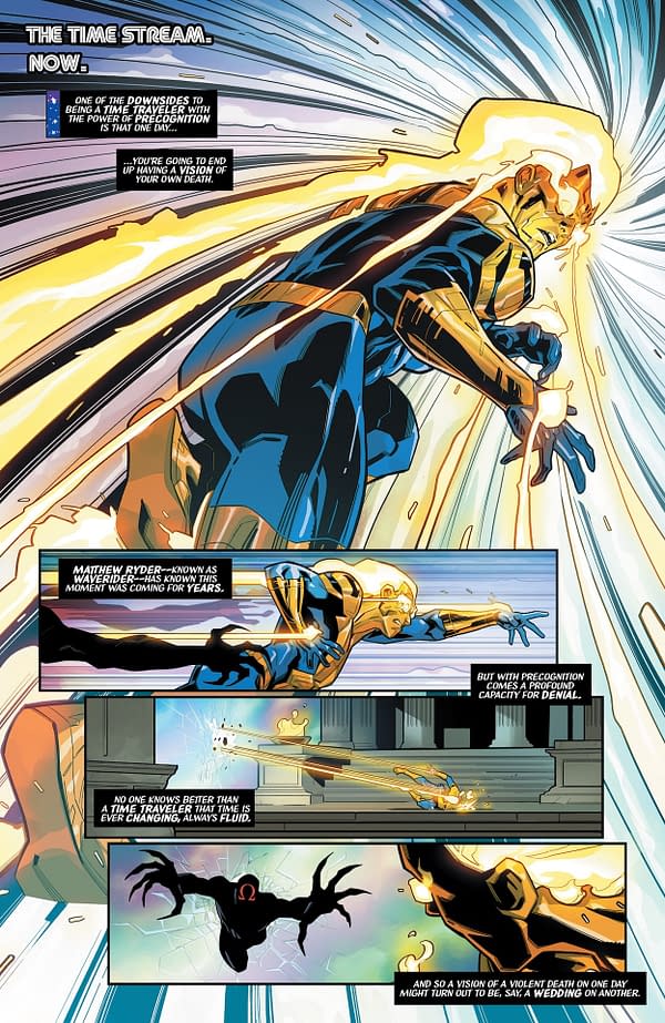 Interior preview page from Justice League: Dark Tomorrow Special #1