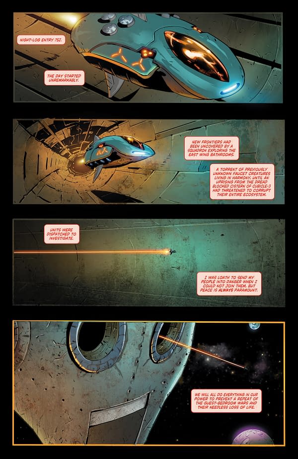 Interior preview page from Nightwing #128