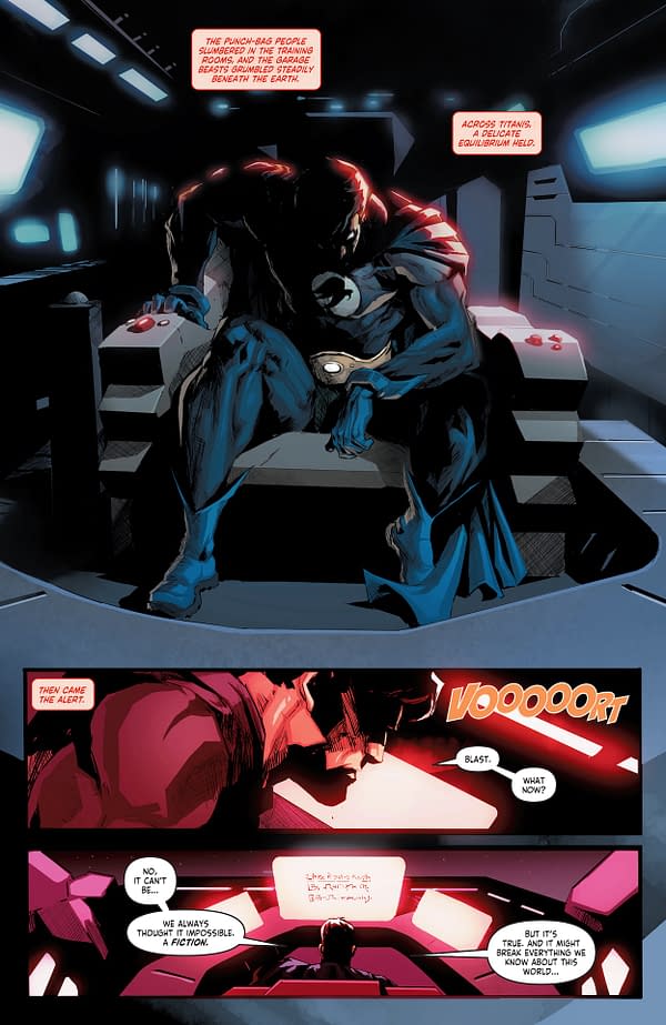 Interior preview page from Nightwing #128