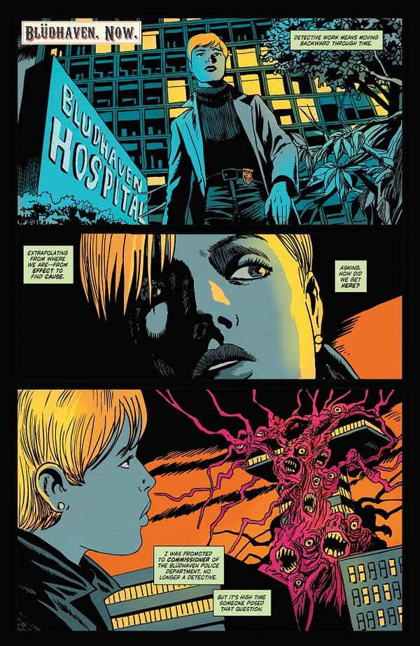 Interior preview page from Nightwing 2025 Annual #1