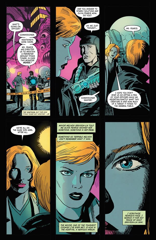 Interior preview page from Nightwing 2025 Annual #1