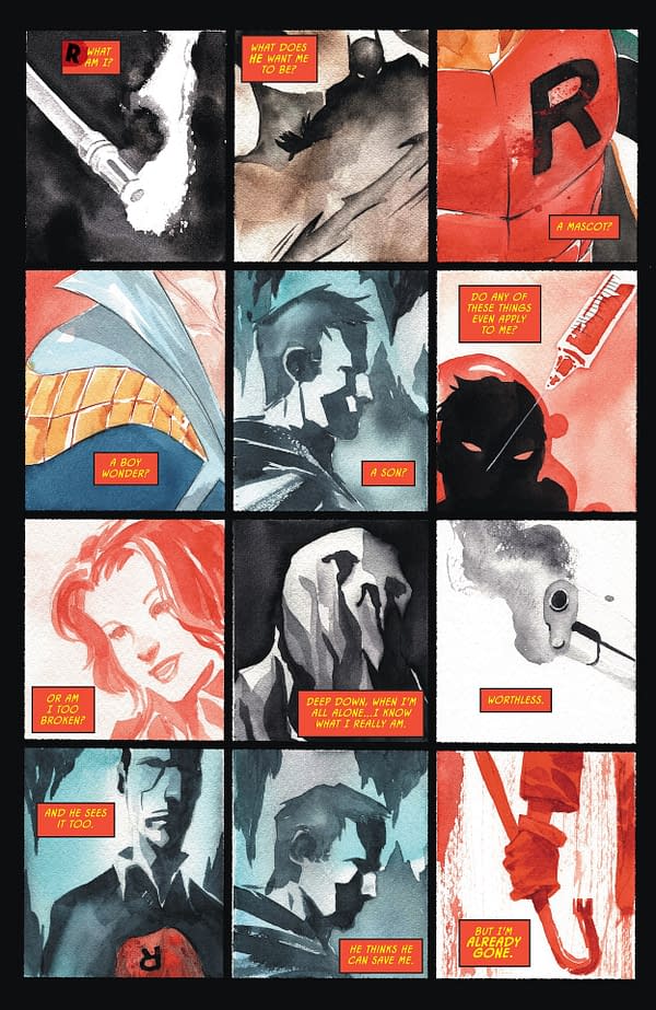 Interior preview page from Robin and Batman: Jason Todd #2