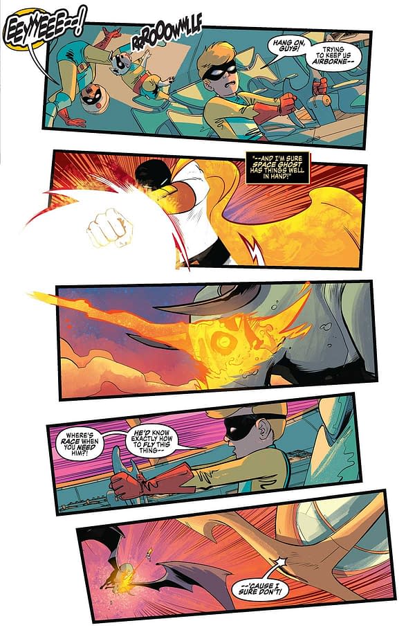 Interior preview page from Space Ghost/Jonny Quest Space Quest #2
