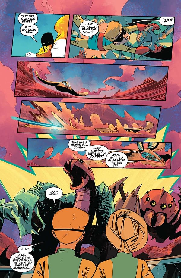 Interior preview page from Space Ghost/Jonny Quest Space Quest #2
