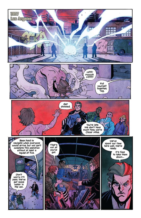 Interior preview page from Terminator #9