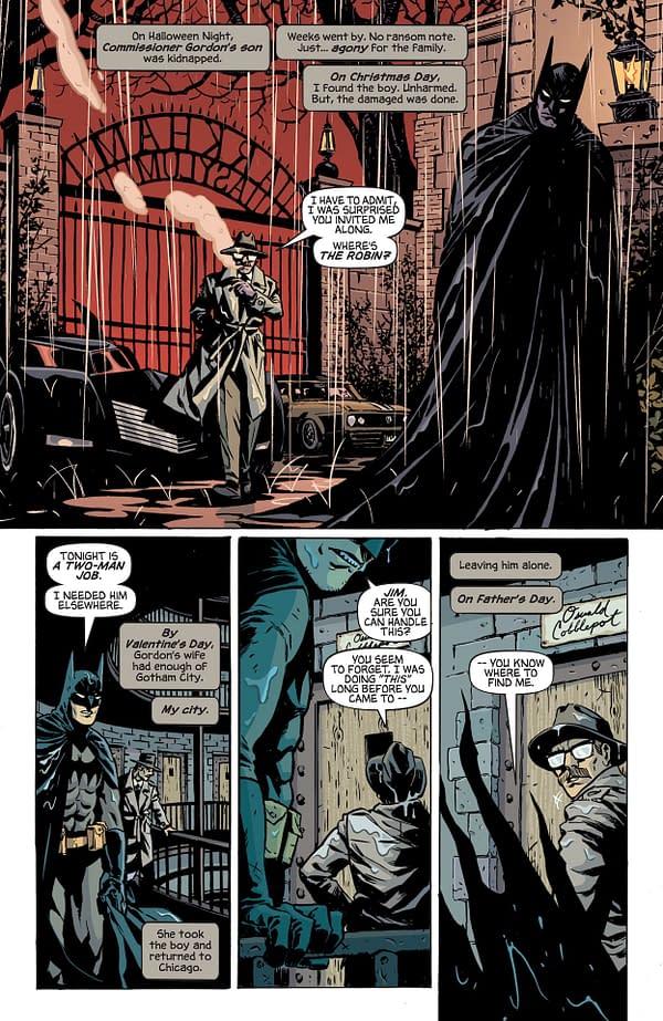 Interior preview page from Batman: The Long Halloween - The Last Halloween #8