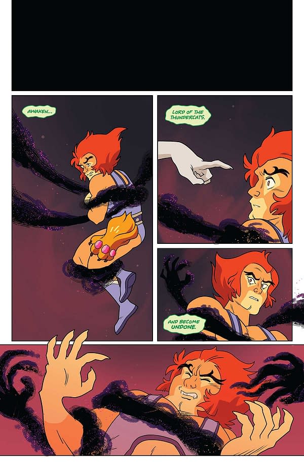 Interior preview page from Thundercats/Powerpuff Girls #1