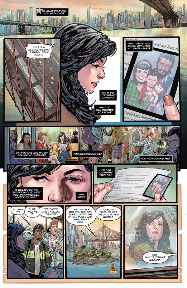 Interior preview page from Titans 2025 Annual #1