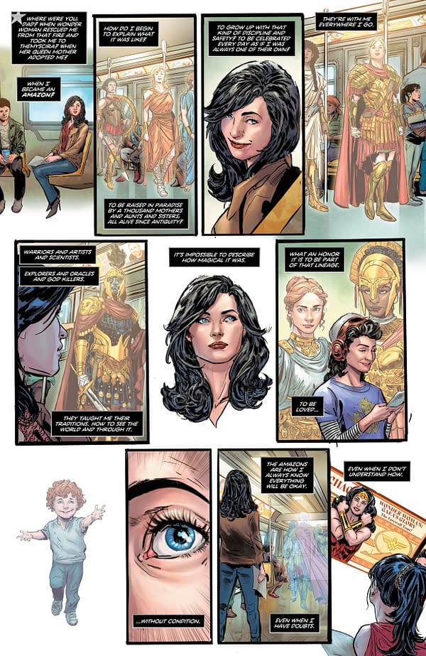 Interior preview page from Titans 2025 Annual #1