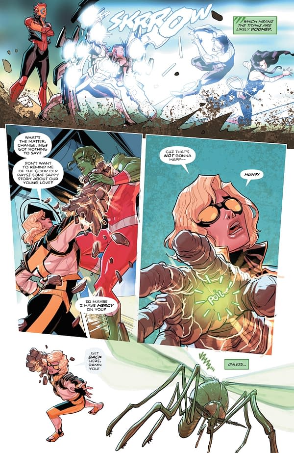 Interior preview page from Titans #25
