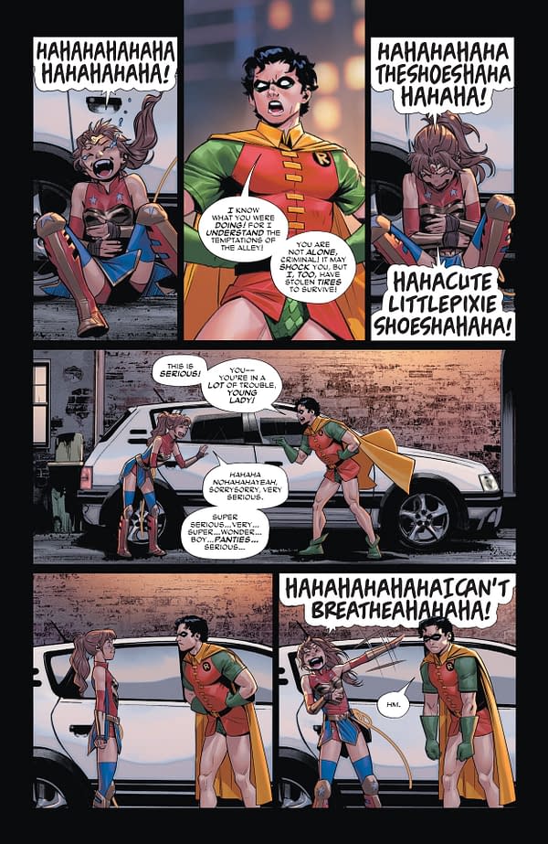 Interior preview page from Trinity: Daughter of Wonder Woman #2