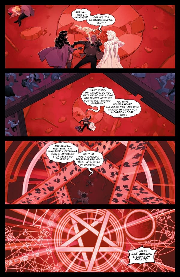 Interior preview page from Zatanna #6