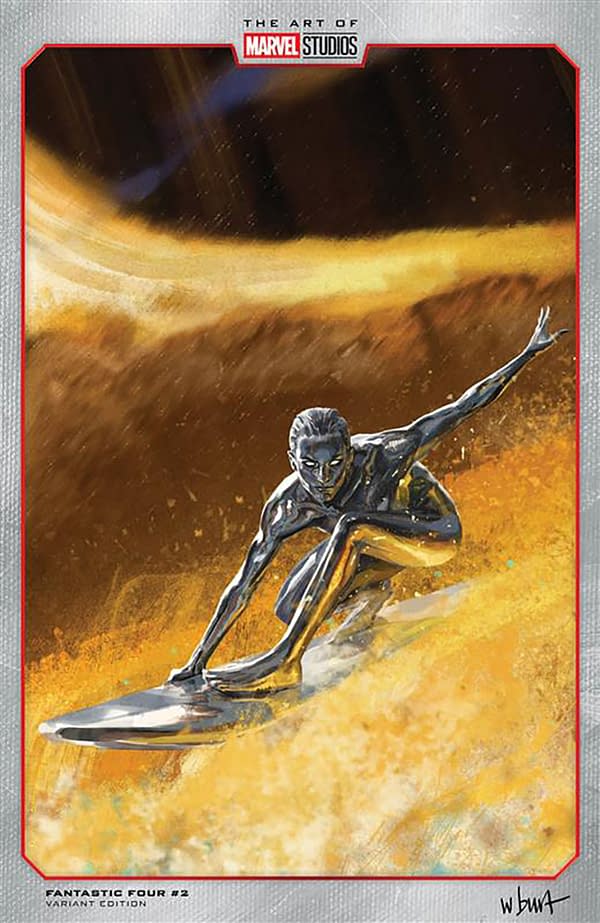 Cover image for FANTASTIC FOUR #2 WESLEY BURT MARVEL STUDIOS VARIANT