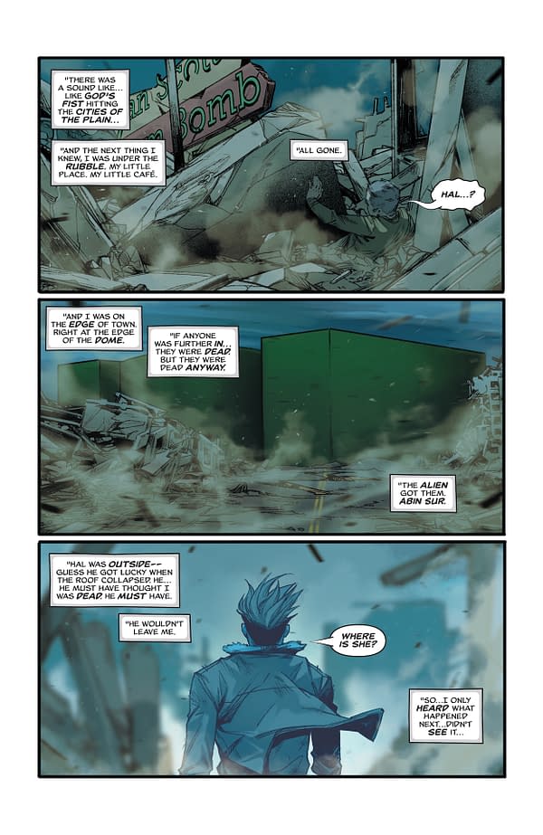 Interior preview page from Absolute Green Lantern #5