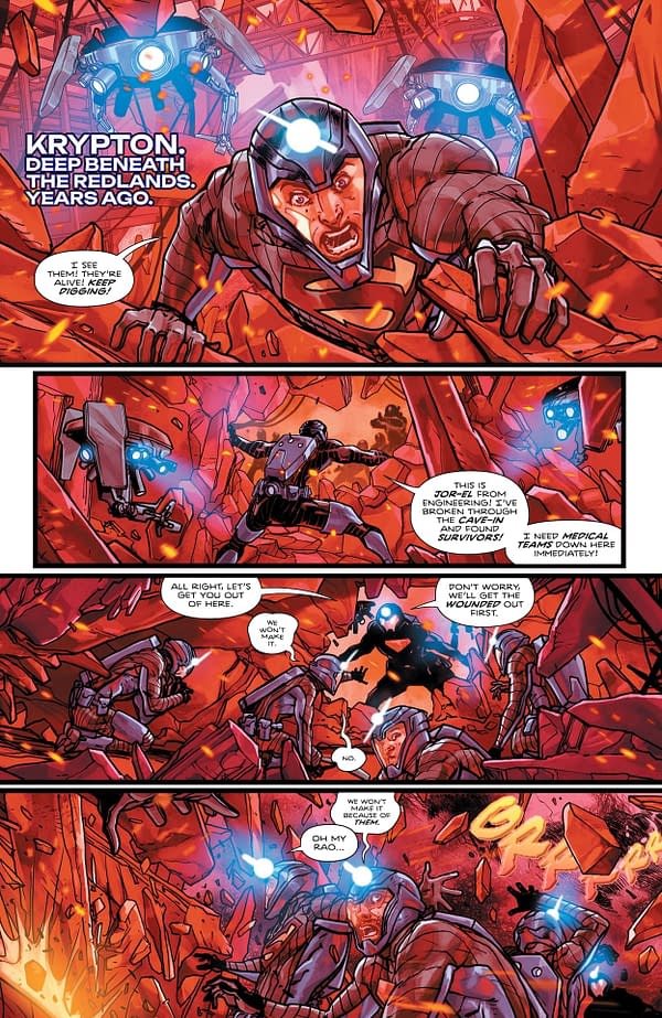 Interior preview page from Absolute Superman #10