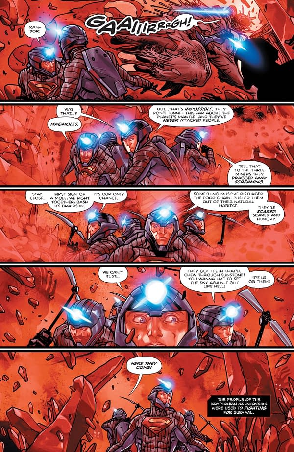 Interior preview page from Absolute Superman #10