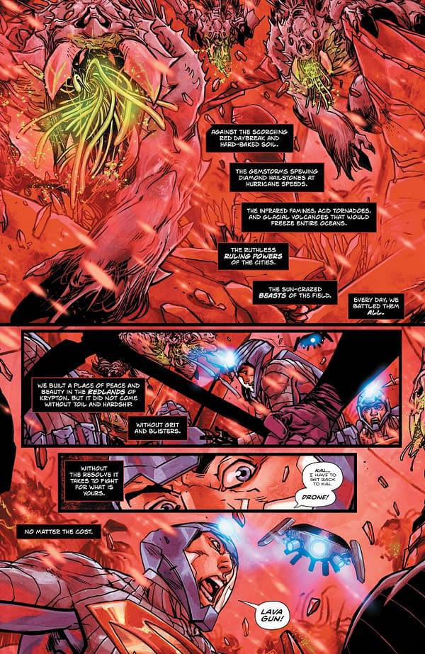 Interior preview page from Absolute Superman #10