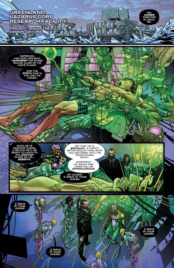 Interior preview page from Absolute Superman #11