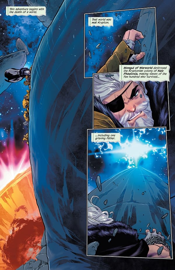 Interior preview page from Adventures of Superman: Book of El #1