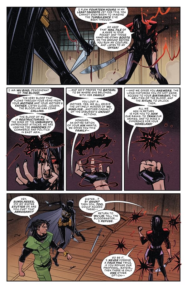 Interior preview page from Batgirl #11