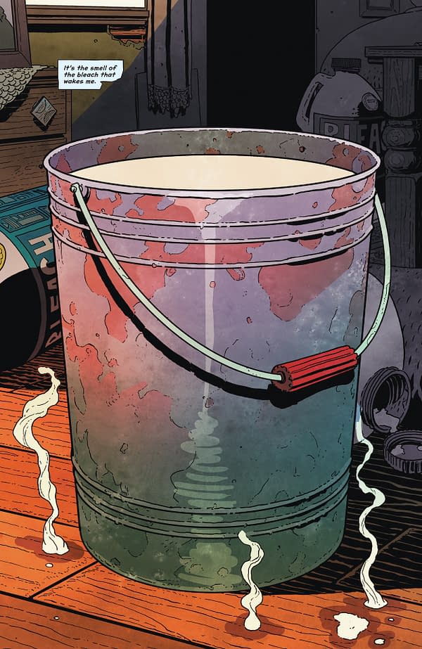 Interior preview page from Batman: Dark Patterns #90