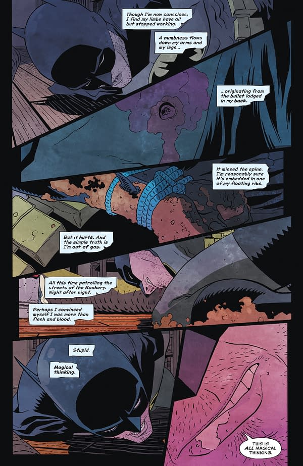 Interior preview page from Batman: Dark Patterns #90