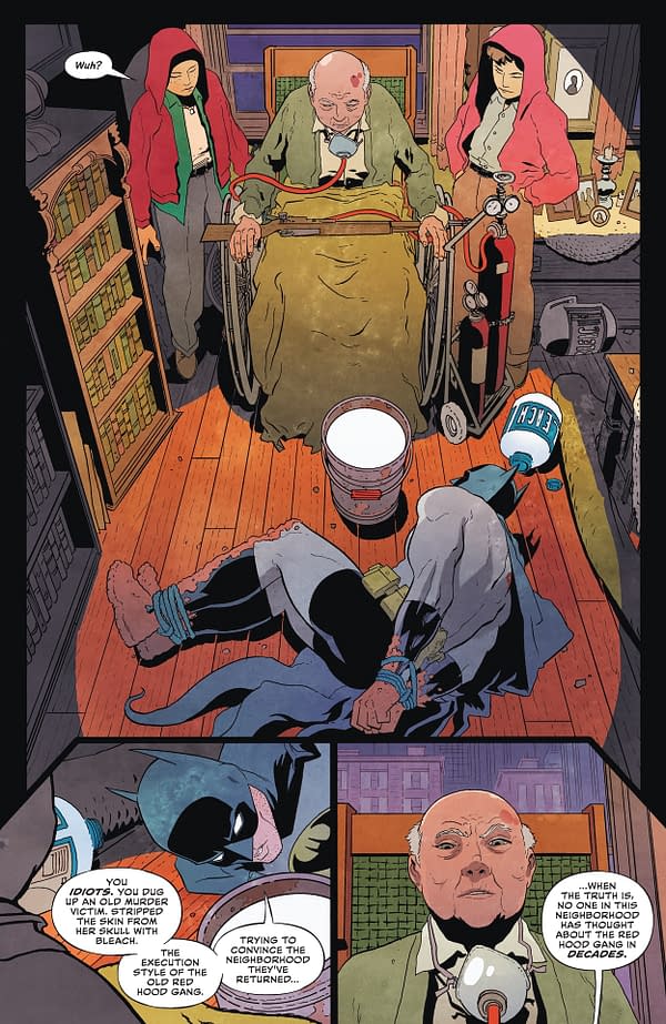 Interior preview page from Batman: Dark Patterns #90