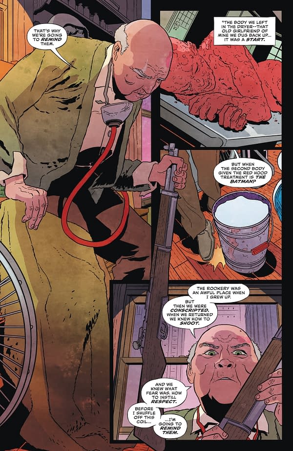 Interior preview page from Batman: Dark Patterns #90